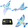 Miniatyrbillede 3 af 6: eBird Blå Due - Flyvende RC Fugle Legetøj til Børn. Indendørs/Udendørs Fjernstyret Bionisk Flappende Vinger Fuglehelikopter. USB Opladning