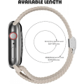 Miniatyrbilde 5 av 5: For Stretchy Braided Loop for Apple Watch Band 38mm  40mm 41mmWomen/Men,Solace Elastics Stretch Nylon Sport Strap wristband for iWatch bands series