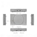 Miniatyrbilde 3 av 6: 8-bit PS1 Mini Spillmaskin Klassisk Retro Spillkonsoll Videospillkonsoll
