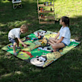 Miniatyrbillede 5 af 5: Picnic Tæpper, Picnic Måtte Camping Måtte, 152 x 203 cm Udendørs Drenge Piger Tæppe, Maskinvaskbar Camping Måtte Vandtæt & Sandtæt Fol