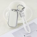 Miniatyrbillede 2 af 8: Nøglebeskyttelsescover til Kia Soul Forte Sportage Telluride EV6 tilbehør Girly Soft TPU Bil Smart Keys Shell Case Protector 4 Knapper Bling Nøglering