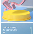 Miniatyrbild 6 av 7: Vuxen Stora Ram Simglasögon Vattentäta Anti-fog HD Simglasögon En-delad Öronpropp Silikon Barn Simglasögon White[Plating]-Boxed Kid
