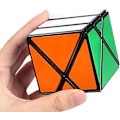 Pikkukuva 6 / 7: Tarra X Skewb Nopeuskuutio, Deformoitunut 4-akselinen Skewb-kuutiopalapeli, 3-D Aivojumppa