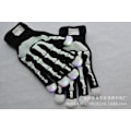 Miniatyrbillede 2 af 2: Handsker nye natkørsel advarsel reflekterende lysende handsker bar gadedans håndskyggedans performance fluorescerende handsker (Ghost Claw nummer et)