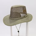 Miniatyrbild 1 av 4: Mesh solhatt för män Golf Soaker hattar sommar strand safari bred brätte fiske keps utomhus