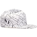 Miniatyrbillede 7 af 9: AVEKI Klassisk Snapback Hat Hip Hop Flat Bill Visor Cap - Unisex Voksen Justerbar Baseball Caps