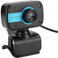 Pikkukuva 1 / 5: Mikrofonilla varustettu verkkokamera USB-PC-kamera Työpöytätietokone Käännettävä verkkokamera Automaattitarkennus Videokamera PC-videoneuvottelu/puhelu/pelin sisäinen