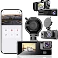 Miniatyrbillede 1 af 7: Dash Cam Front Inside, WiFi FHD 1080P HD Dash Camera for Cars, Mini Car Camera Dashcams with APP, Night Vision, 24H Parking Mode, G-Sensor, Loop Rec