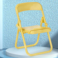 Miniatyrbild 3 av 9: Prime Lightning Deals Today Mini Fällbar Stol Mobiltelefon Stativ Skrivbord Fällbar Godis Färg Mobiltelefon Hållare Fällbar Stol Vagga för Skrivbord Telefon Yellow