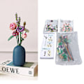 Miniatyrbild 2 av 5: Blombukett Byggsats Konstgjord Blomma Botanisk Samling Byggklossleksaker för DIY Heminredning Alla hjärtans dag-presenter