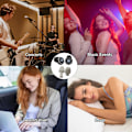 Miniatyrbild 5 av 5: M3 Konsert Öronproppar - HiFi Öronproppar, SNR27dB Starkare Hörselskydd för Konserter, Musiker, Trummisar, DJs -