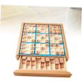 Miniatyrbillede 8 af 9: Træbræt Puslespil Bog Tal Ternet Zone Sudoku Bræt Skrivebord Blok Puslespil Tal Placering Træ Puslespil Børn Træ Puslespil Spillebræt Spil