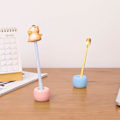 Miniatyrbillede 4 af 9: Mini Keramisk Tandbørsteholder Stativ til Badeværelse Forfængelighed Bordplade, Håndlavet Par Tandbørste Hovedholder, Barbermaskineholder og Kontor Penneholder, P Pink blue