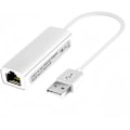 Miniatyrbilde 1 av 6: USB til Ethernet-adapter med PXE, MAC-adresseklonestøtte (Ethernet til USB 2.0-adapter, Ethernet-adapter for bærbar PC) Støtter 10/100 Mbps Ethernet