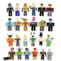 Miniatyrbillede 1 af 2: Roblox 24-delt Mini Figur Virtual World Figur Blokke
