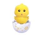 Miniatyrbilde 1 av 3: Plastegg-ristere - Pingvin Kanin Weeble Wobble Baby Toys, Tummy Time Wobbler med Rattles