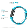 Miniatyrbilde 4 av 6: Egnet for Fitbit charge 4 / Fitbit charge 3 / charge 3 se erstatningsarmbånd, smartklokkestropp（Grå-S）
