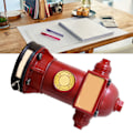 Miniatyrbillede 2 af 5: Retro brandhane sparegris brandhane penge mønter boks unik penge sparekrukke hjem dekoration Red