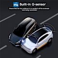 Miniatyrbillede 5 af 8: Dash Cam for og bag 1080P Full HD Dual Dash Camera i bilkamera instrumentbræt Dashcam til biler 170 vidvinkel med 3,0\" LCD-skærm nat vi