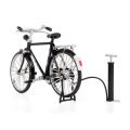 Miniatyrbild 5 av 5: Legering cykel 28 bar simuleringsleksaksmodell dekoration presentask (28 bar damkläder [svart] med luftpump)