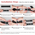 Miniatyrbilde 4 av 5: Apple Ocean Watch Band for applewatch8/7/se/ultra sports to-farget silikon iwatch-rem (38/40/41mm)