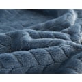 Miniatyrbillede 4 af 5: Fleece tæppe til sofa, blødt flanel tæppe, letvægts fuzzy tæpper til sofa seng kontor blue 100*150 CM