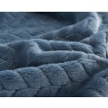 Miniatyrbillede 4 af 5: Fleece tæppe til sofa, blødt flanel tæppe, letvægts fuzzy tæpper til sofa seng kontor blue 150*200 CM