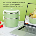 Miniatyrbild 6 av 7: Värmande lunchlådor för vuxna, Plug In Lunch Box, Värm upp lunchlådan självuppvärmd. Värmande lunchlådor för vuxna, Plug In Lunch Box