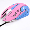 Miniatyrbillede 2 af 9: Mus Breathing LED Baggrundsbelyst Gaming Mus Genji Reaper Trådløs USB Computermus til PC & Mac E-Sports Spillere