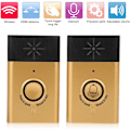 Miniatyrbild 8 av 9: Bärbar röstintercom Tvåvägs dörrklocka Mobil inomhus/utomhus ringsignal Interfonsystem för hemsäkerhet