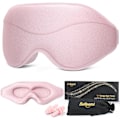Miniatyrbild 1 av 7: Sovmask, Premium Ögonmask för Sömn, Totalt Mörkläggande, Supermjuk Komfort, Justerbar Passform, Uppgraderad 3D Ergonomisk Design Sleepi