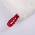 Miniatyrbilde 3 av 5: JUSTUP Julealfabetet Strømper Myk Plysj Monogram Jul Rustikk Personlig Strømpe Brodert Dekorasjon for Dekor (Bokstav D)