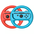 Pikkukuva 1 / 4: Nintendo Switch Linkfor 3-in-1 Joy Con -lisävarustepaketti, Nintendo Switch Joy Con -kahva, Go-kart-ohjauspyörän lisävarusteet