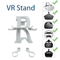Miniatyrbild 3 av 6: Citystore VR-kontroller Headset Förvaringsställ Fäste Displayställ för Oculus Quest 2