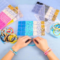 Miniatyrbilde 6 av 7: 5000 stk leireperler armbånd lage sett vennskap armbånd perler sett Heishi perler polymer flate runde leireperler for armbånd smykker lage med L Black Series Clay Beads