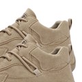 Miniatyrbild 4 av 5: Herr Sportskor Casual Lätt Mjuk Gummisula Herr Mode Sneakers för Vinterlöpning Promenader Khaki 42
