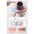 Miniatyrbillede 4 af 9: Pink køkkenvægt - Stor LCD, Tara-funktion, 11 lbs kapacitet, 0,03 oz præcis graduering - Perfekt madvægt til bagning og madlavning, ML & Oz enhed f