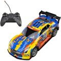 Pikkukuva 1 / 9: GoolRC RC-autot, 1:22 mittakaavan kaukosäädöllä toimiva auto, 4WD RC-drift-auto, 2,4 GHz sähköinen urheiluauto pojille ja tytöille (P220) Yellow