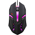 Miniatyrbild 1 av 9: RGB Gaming Mus, 1600 DPI Trådbunden Datormus, Ergonomisk Gaming Mus, Färgglada Ljus, 3D Rullhjul, för Win10 8 7 för Win för Win XP