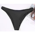 Miniatyrbillede 6 af 6: WJSMWomens Bikini Sort Push Up Brasiliansk Todelt Badedragt Black L
