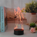 Miniatyrbillede 6 af 7: Game OW Tracer, LED Natlys, 3D Illusion Lys, USB Berøring/Fjernbetjening 16 Farver, Hjemmeindretning (Sort fjernbetjening 16 farver)