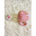 Miniatyrbilde 4 av 8: Høy kvalitet kopp med lokk og skje Mugg Kvinnelig Student Koreansk Versjon Søt ins Kaffekopp Husholdnings Keramisk Frokostkopp