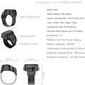 Miniatyrbild 3 av 7: Fjärrkontroll för Bluetooth 5.1 Smart Ring Selfie för iPhone & Android Trådlös fjärrkontroll Selfie Shutter Pink