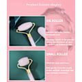 Miniatyrbillede 3 af 6: Mors Dags Gaver - Jade Roller Massage Stick & Gua Sha Sæt - 100% Naturlige Sten Ansigtsmassageværktøjer til Lymfedrænage, Anti-P