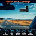 Miniatyrbilde 4 av 7: Dash Cam 4K WiFi Front Dash Camera for Cars, Car Camera Mini Dashcams with App, Dashboard Camera with 24H Parking Mode, Night Vision, Loop Recording