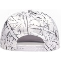 Miniatyrbillede 4 af 9: AVEKI Klassisk Snapback Hat Hip Hop Flat Bill Visor Cap - Unisex Voksen Justerbar Baseball Caps
