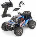 Pikkukuva 1 / 7: 1/18 mittakaavan radio-ohjattava auto C4wd, maastoauto, suuri nopeus 20 km/h, maastoauto, lahja pojille ja tytöille, 5-12-vuotiaille K