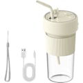 Miniatyrbild 3 av 7: Bärbar Mixer, Liten Fruktjuicer Med Sugrör, Matblandare, Bärbar Mixer För Kök, Resor, Hem