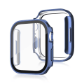 Pikkukuva 1 / 6: 2 kpl koteloa Apple Watch Series 7/8 45mm:lle karkaistusta lasista valmistetulla näytönsuojalla, ultraohut iskunkestävä HD-kirkas kalvosuojakotelo