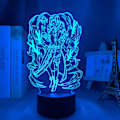 Miniatyrbild 4 av 7: Anime The Seven Deadly Sins Merlin LED Nattlampa för Sovrumsdekoration Ljus Födelsedagspresent The Seven Deadly Sins 3D Bordlampa